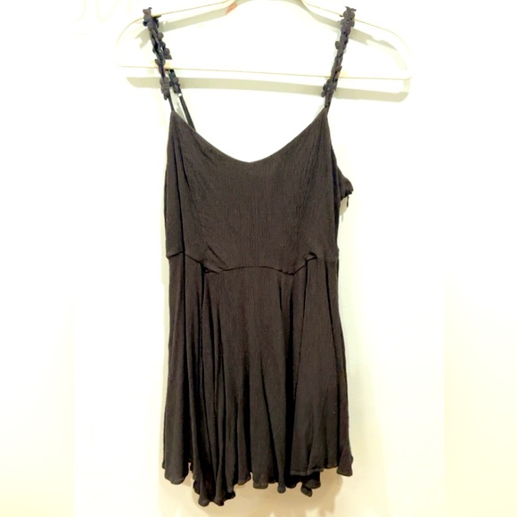 Forever21 Solid Black Cami Dress - Medium - Picture 1 of 4